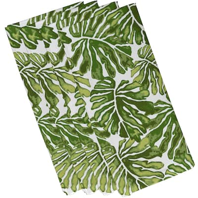 Palm Leaves, Floral Print Napkin