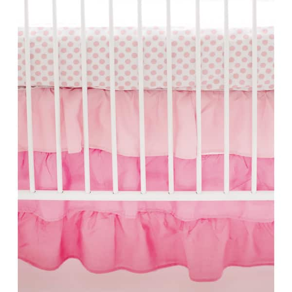 Shop My Baby Sam Ombre Coral Ruffled Nursery Skirt Overstock