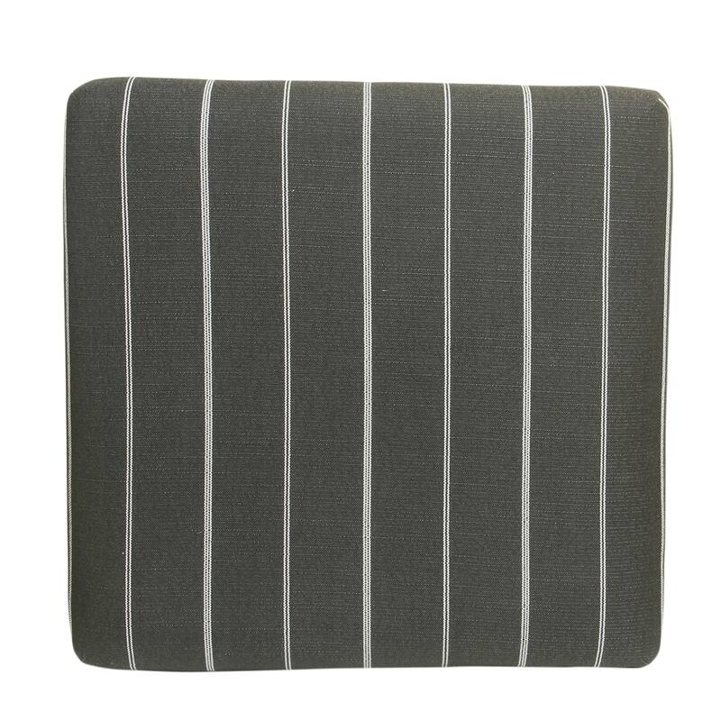 Porch & Den Boucher Modern Metal X-base Square Ottoman
