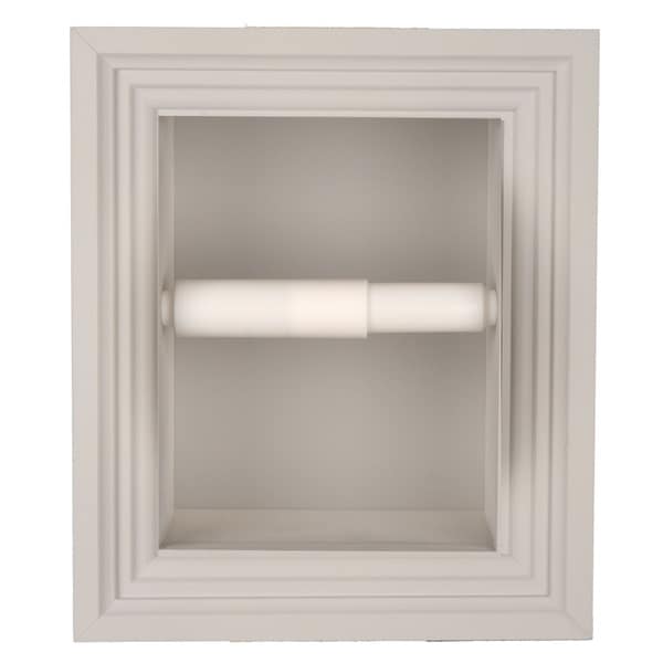 Solid Wood Recessed In Wall Bathroom Toilet Paper Holder Solid Wood Recessed In Wall Bathroom Toilet Paper Holder Multiple Finishes