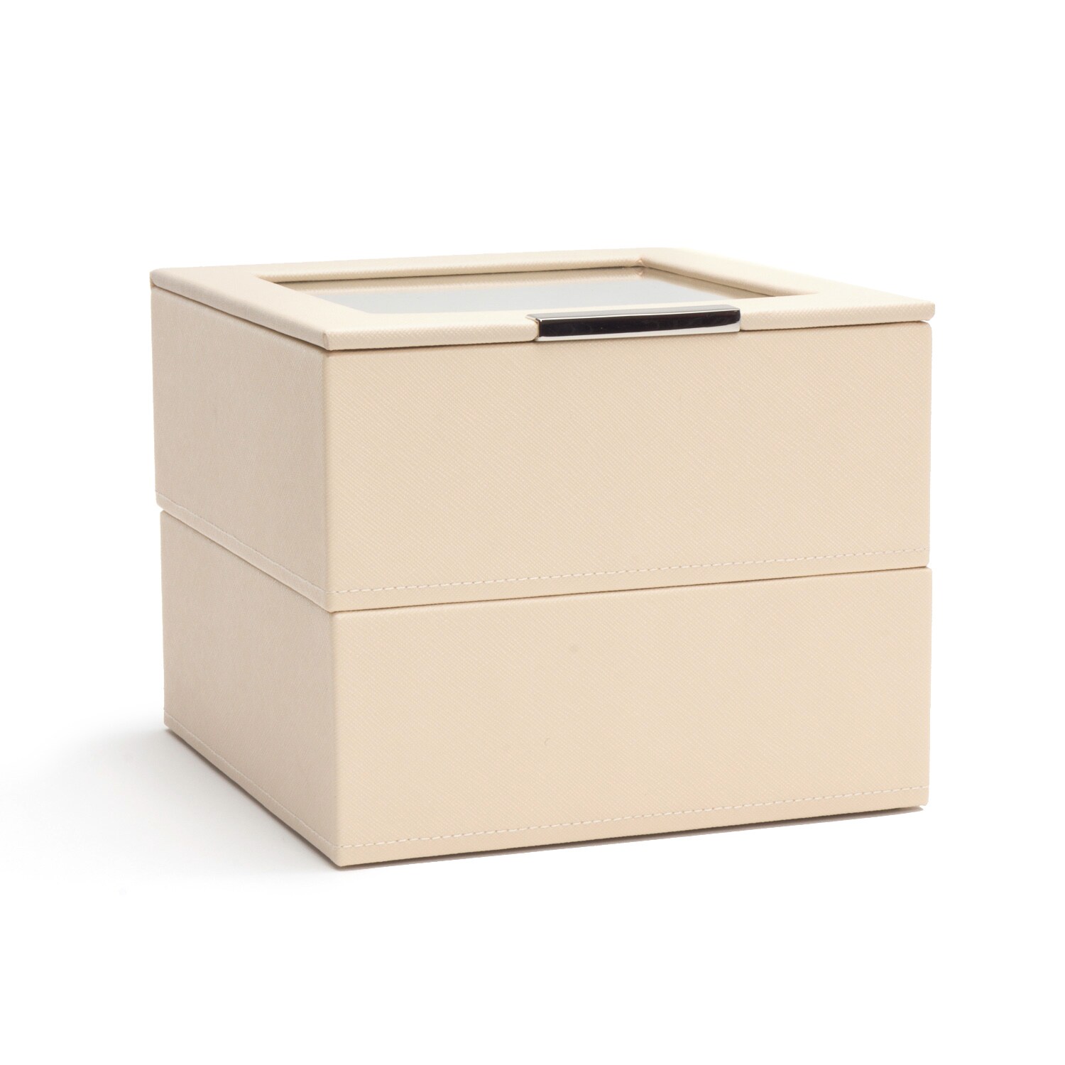 Shop Wolf Stackable Set Of 2 6 Piece Watch Trays On Sale