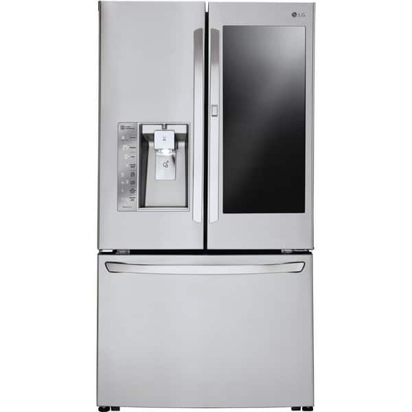 Shop Lg Lfxc24796s 36 Inch Counter Depth French Door Refrigerator