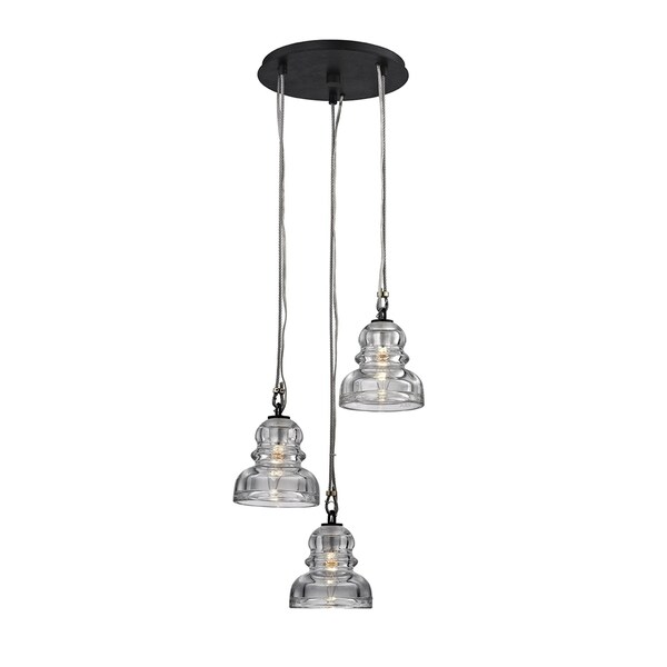 Troy Lighting Menlo Park 3 Light Deep Bronze Cer Pendant Troy Lighting Menlo Park 3 Light Deep Bronze Cer Pendant