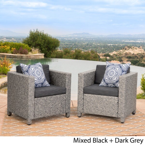 outdoor wicker cushion sets