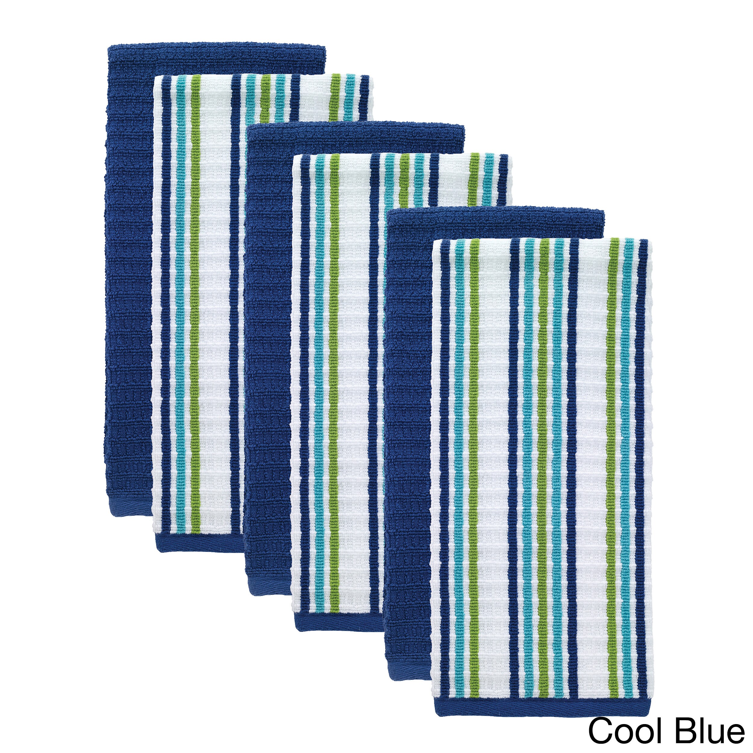 Red White and Blue STARS /& STRIPES Tea Towel /& Dishcloth 2 Piece Set