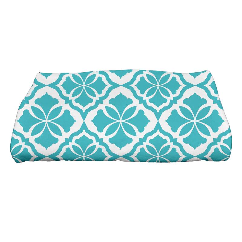 30 x 60-inch Ceylon Geometric Print Bath Towel