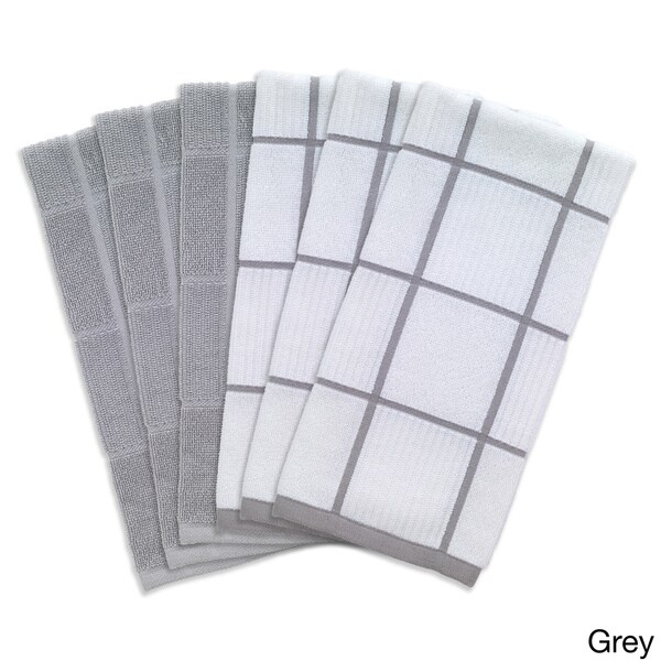 white kitchen dish towels