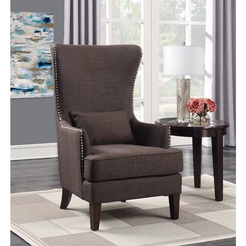 Picket House Furnishings Kegan Accent Chair in Chocolate