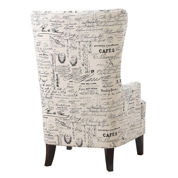 Shop Picket House Furnishings Kegan Accent Chair In French Script Overstock