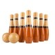 preview thumbnail 19 of 36, Lawn Bowling, 8 inch Wooden Lawn Game by Hey! Play! gray/Orange