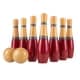 preview thumbnail 13 of 36, Lawn Bowling, 8 inch Wooden Lawn Game by Hey! Play! gray/Red