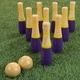 preview thumbnail 37 of 36, Lawn Bowling, 8 inch Wooden Lawn Game by Hey! Play!