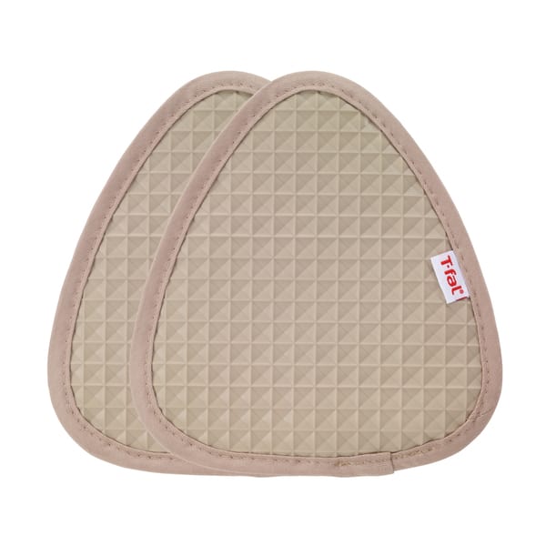 T-fal Textiles 2 Pack Soft Flex Waffle Silicone Oven Mitt Set - On