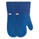 preview thumbnail 1 of 34, T-fal Textiles 2 Pack Soft Flex Waffle Silicone Oven Mitt Set