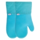 preview thumbnail 6 of 34, T-fal Textiles 2 Pack Soft Flex Waffle Silicone Oven Mitt Set