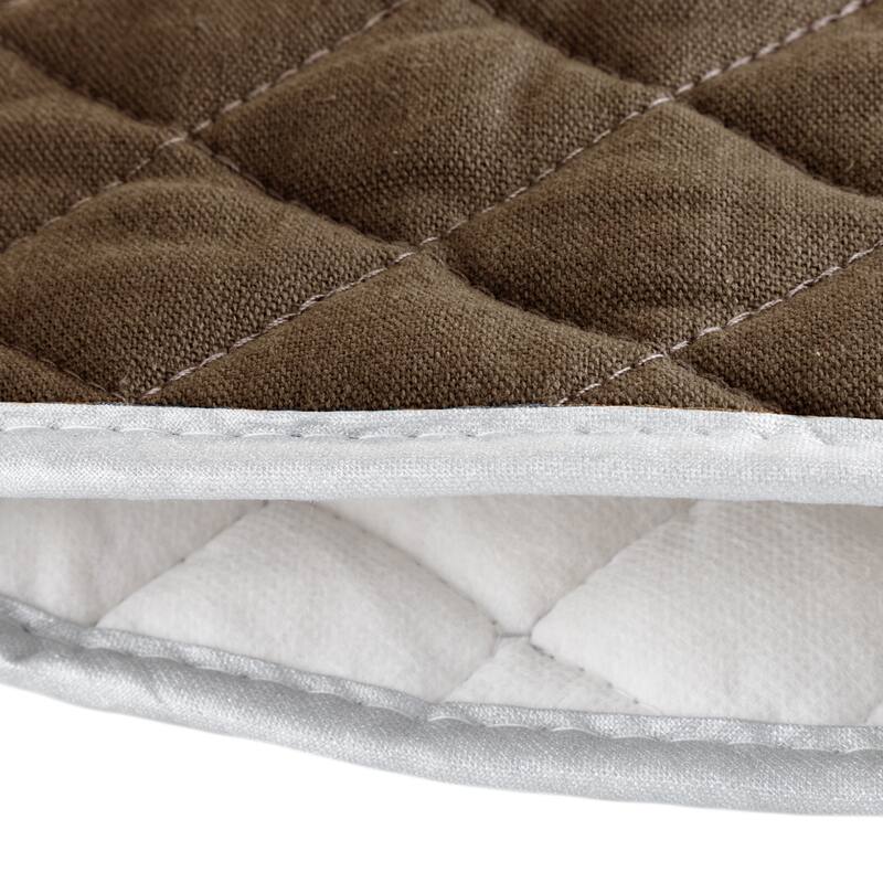 Oven Mitts, Set of 2 Oversized Quilted Mittens, Flame and Heat Resistant By Windsor Home