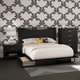 preview thumbnail 1 of 1, 4-piece Full-size Bedroom Set in Black or Brown Modern & Contemporary - Black