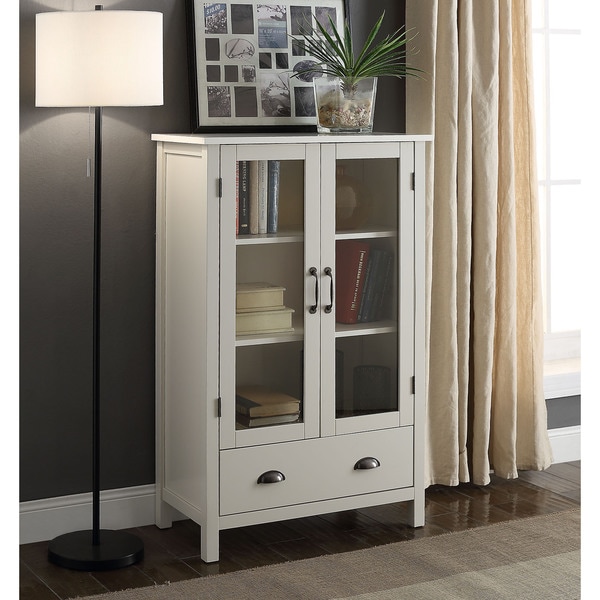 Shop Briarwood Home Decor Painted Wood Storage Cabinet ...