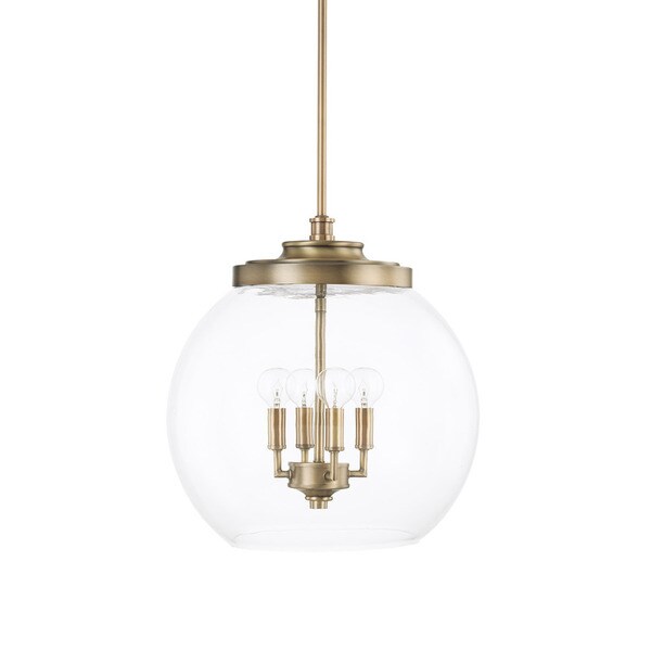 Capital Lighting Mid Century Collection 4 Light Aged Br Capital Lighting Mid Century Collection 4 Light Aged Br Pendant