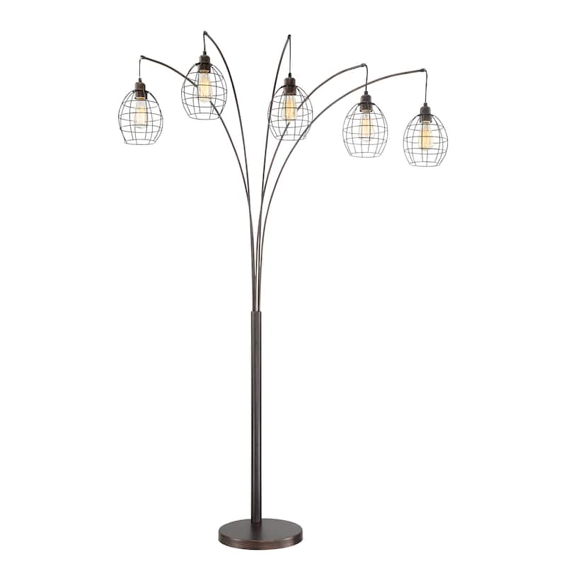 Lite Source 5-Light Kaden Arch Lamp