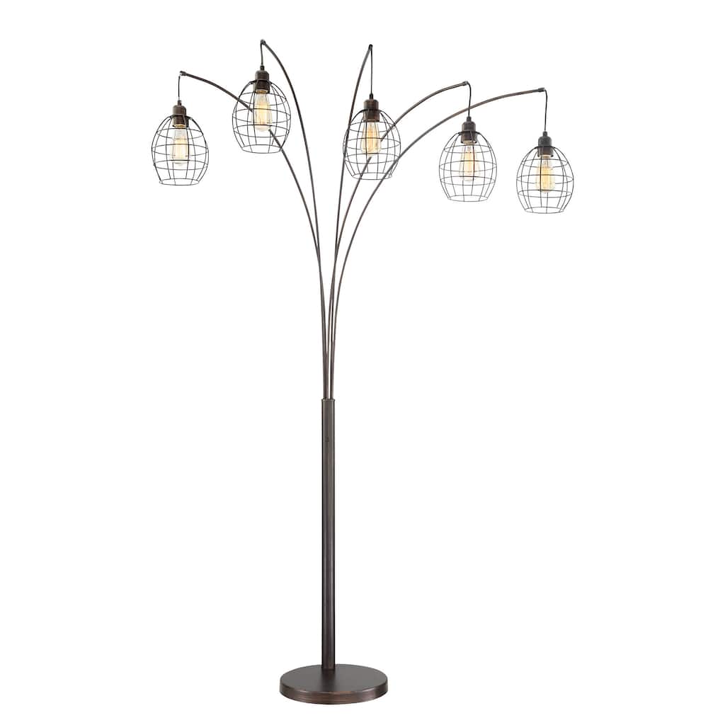 Lite Source 5-Light Kaden Arch Lamp