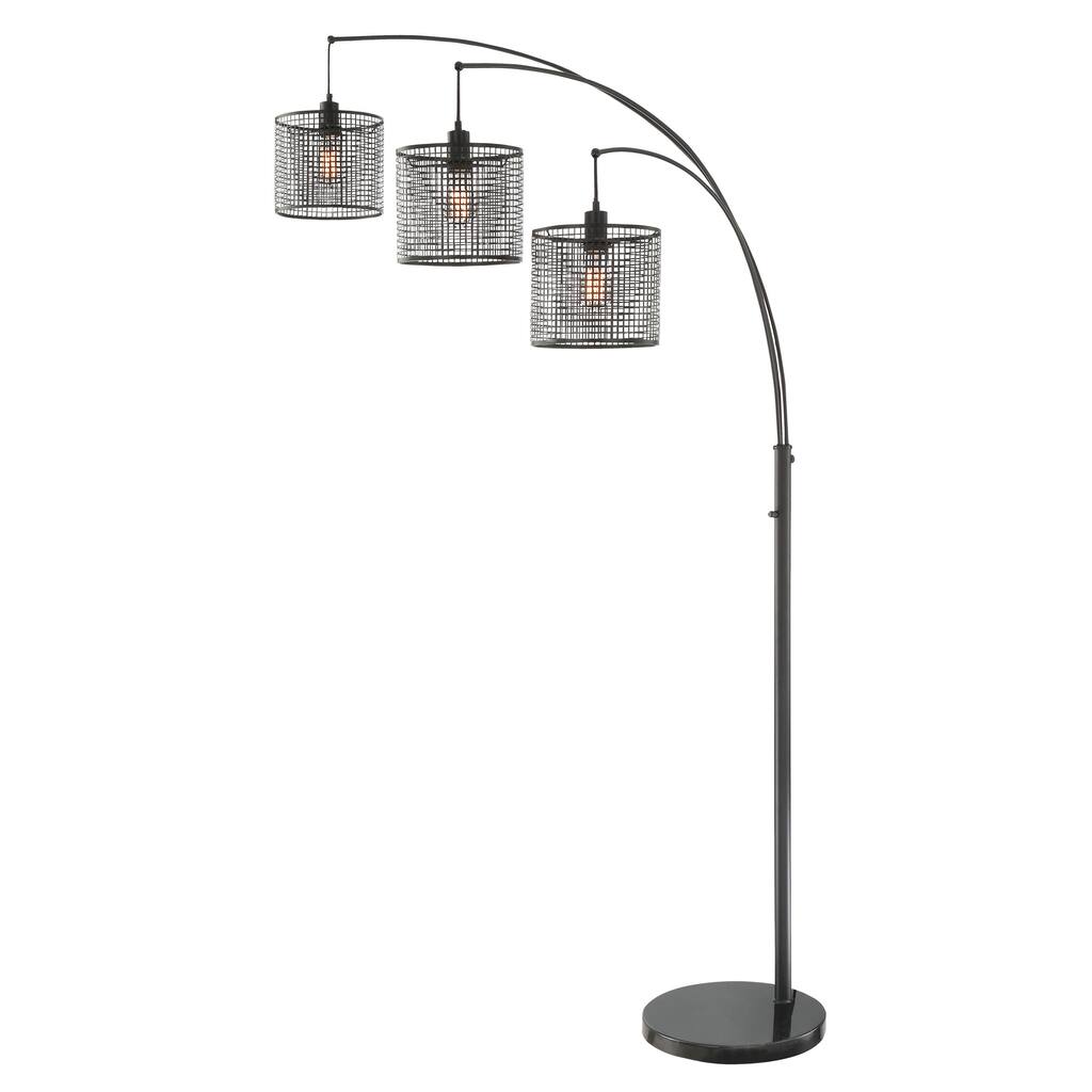 Lite Source 3-Light Hamilton Arch Lamp