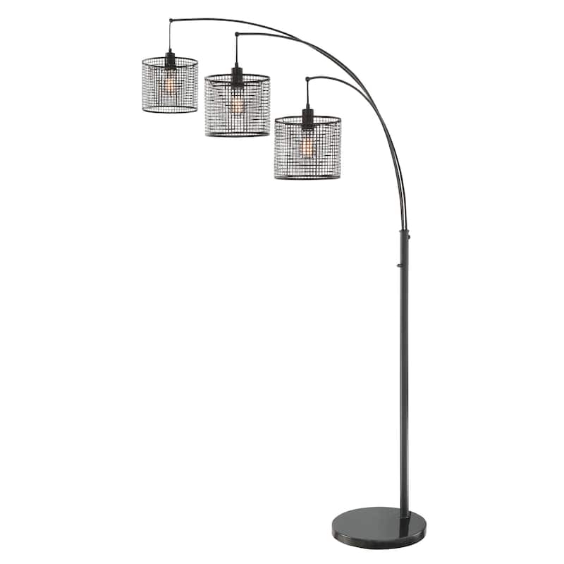 Lite Source 3-Light Hamilton Arch Lamp