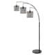 preview thumbnail 1 of 0, Lite Source 3-Light Hamilton Arch Lamp