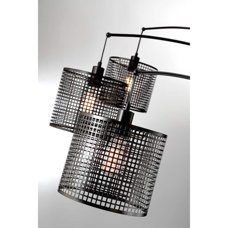 Lite Source 3-Light Hamilton Arch Lamp