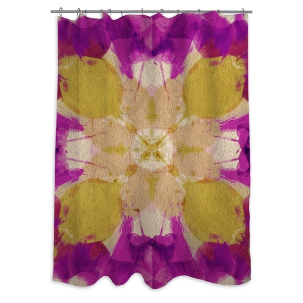 Oliver Gal Amantis Shower Curtain Free Shipping Today Oliver Gal X27 Amantis Shower Curtain