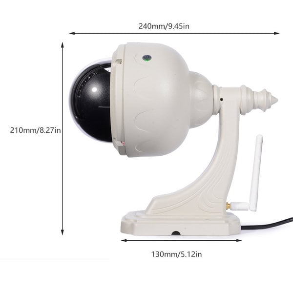 720P IP Camera Outdoor Security Surveillance NetCam IR Kamara Wireless Fu 