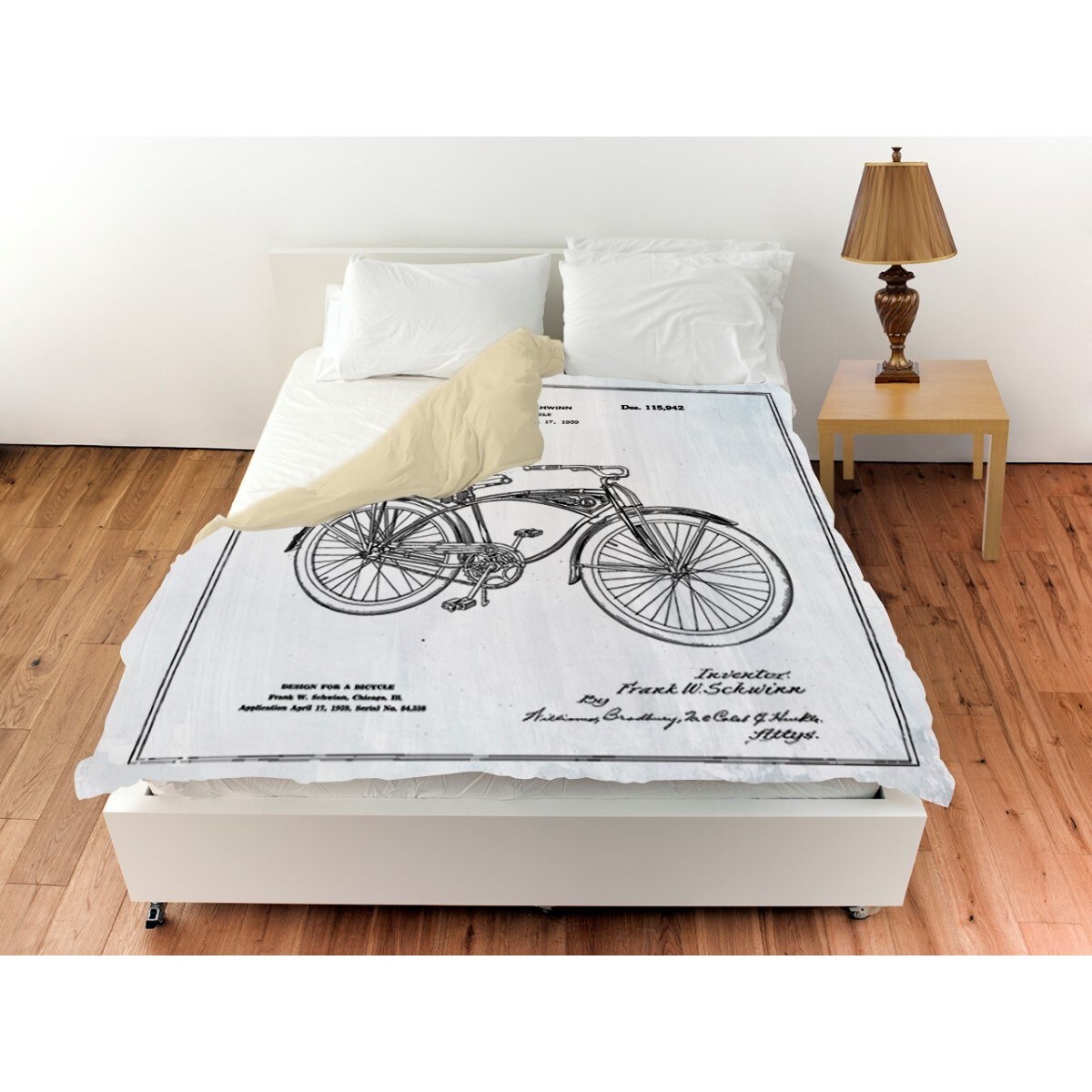 bicycle duvet cover