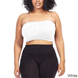 Plus Size Tube Top Strapless Seamless 