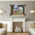 Leo Kelly 'Tropical Window to Paradise III' Canvas Art