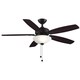 preview thumbnail 2 of 5, Fanimation Aire Deluxe 52 inch Indoor Ceiling Fan with LED Bowl Light Kit - Dark Bronze