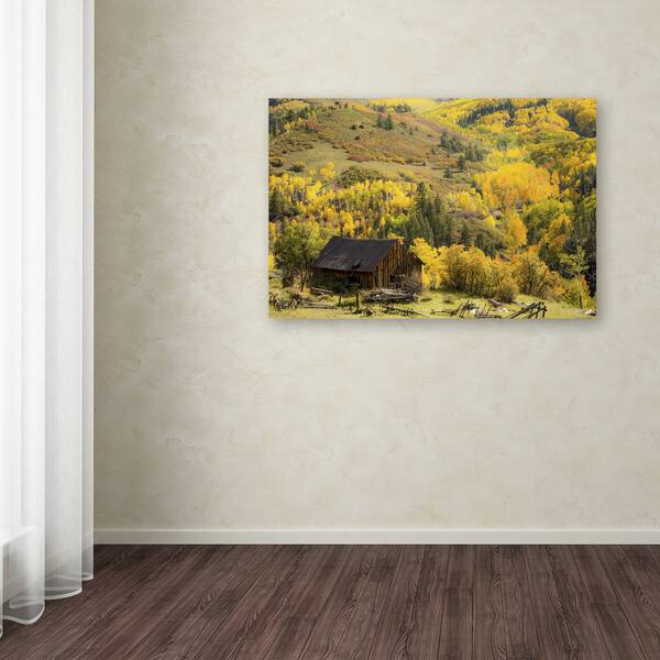 Shop Dan Ballard Fall Pallet Canvas Art Overstock 15647094