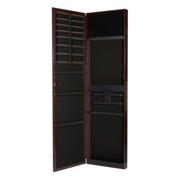 Shop Mirror Style Over The Door Super Size Jewelry Armoire Free