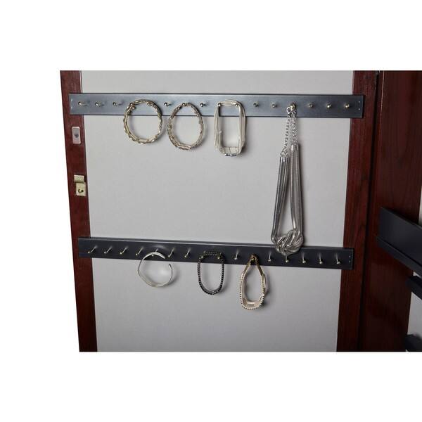 Shop Mirror Style Over The Door Super Size Jewelry Armoire Free
