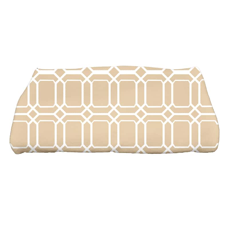 30 x 60-inch, O the Fun, Geometric Print Bath Towel
