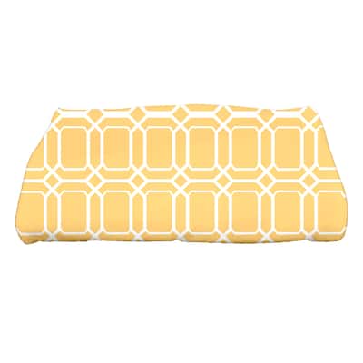 30 x 60-inch, O the Fun, Geometric Print Bath Towel