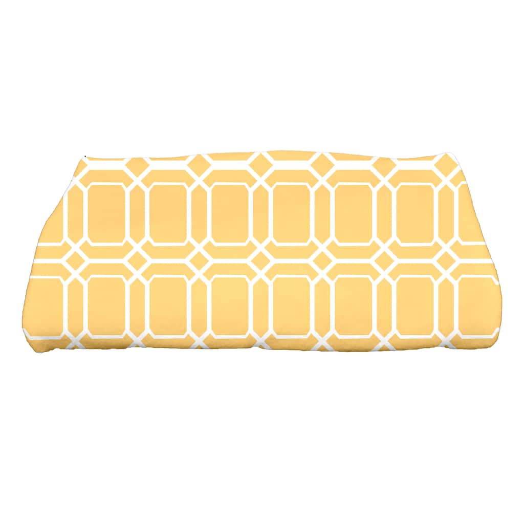 30 x 60-inch, O the Fun, Geometric Print Bath Towel