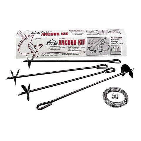 Arrow Concrete Anchor Kit (Clips & Shields)