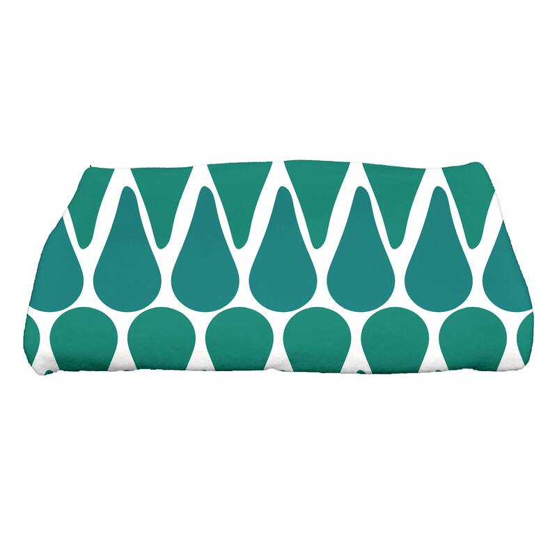 30 x 60-inch, Watermelon Seeds, Geometric Print Bath Towel