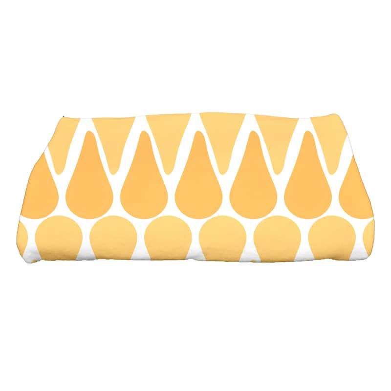 30 x 60-inch, Watermelon Seeds, Geometric Print Bath Towel