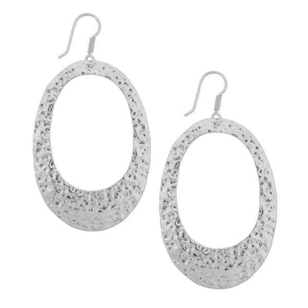 Handmade Sterling Silver Hammered Earrings Mexico On Handmade Sterling Silver Hammered Earrings Mexico