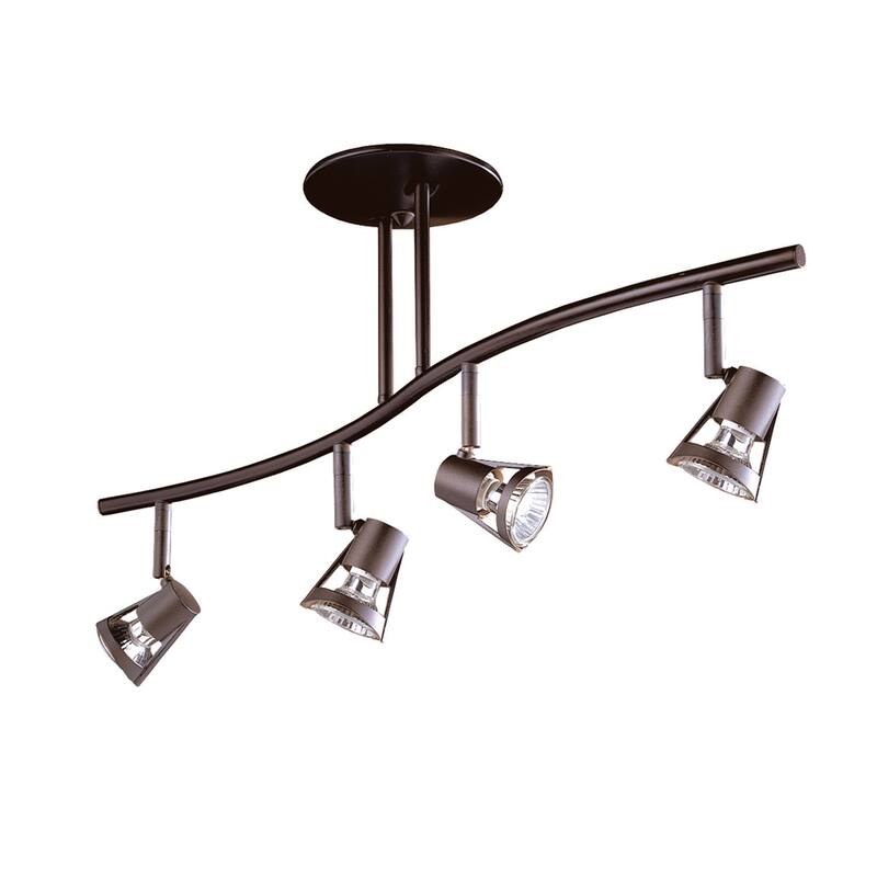 SORELLA series 4-Light Oil Rubbed Bronze fixed rail fixture - SORELLA