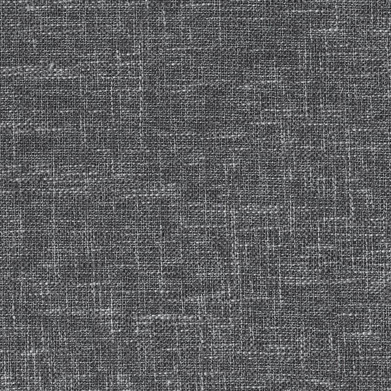 HomePop Modern Swoop Slate Grey Accent Chair with Nailhead Trim