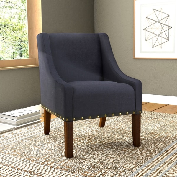 HomePop Modern Swoop Arm Accent Chair On Sale Bed Bath