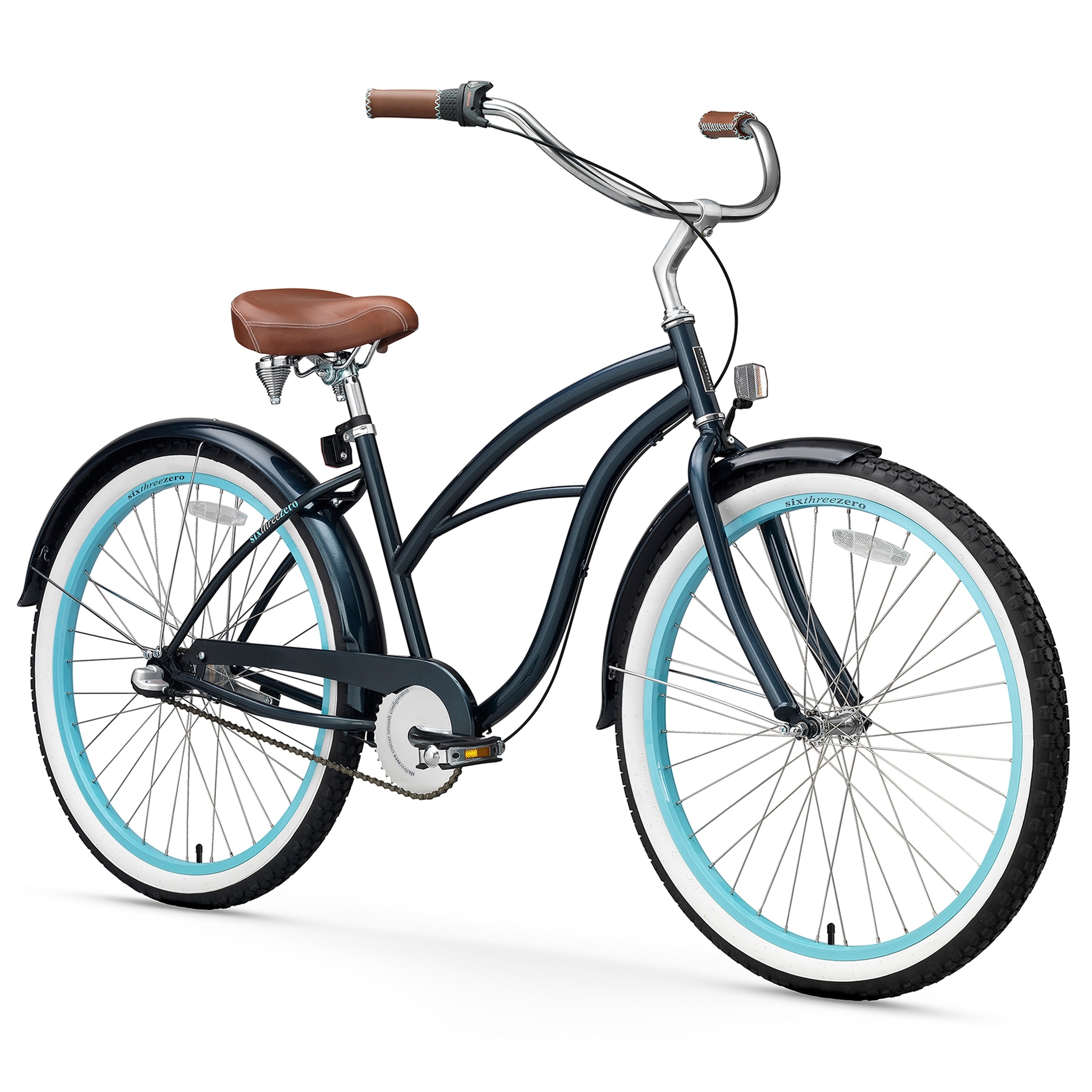 Sixthreezero 26 inch 7 speed best sale women's comfort beach cruiser bicycle