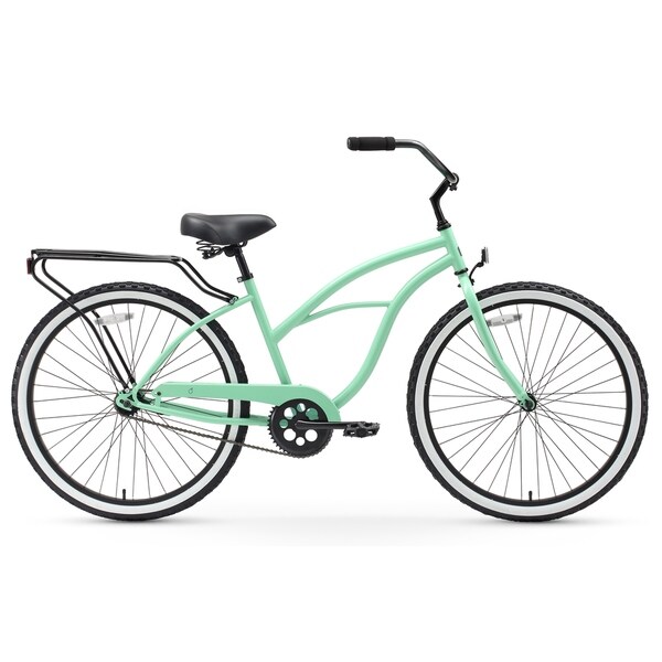 mint green cruiser bike